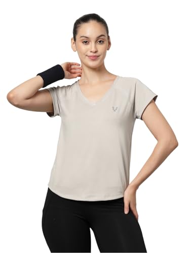 UZARUS Women's V-Neck Regular Fit