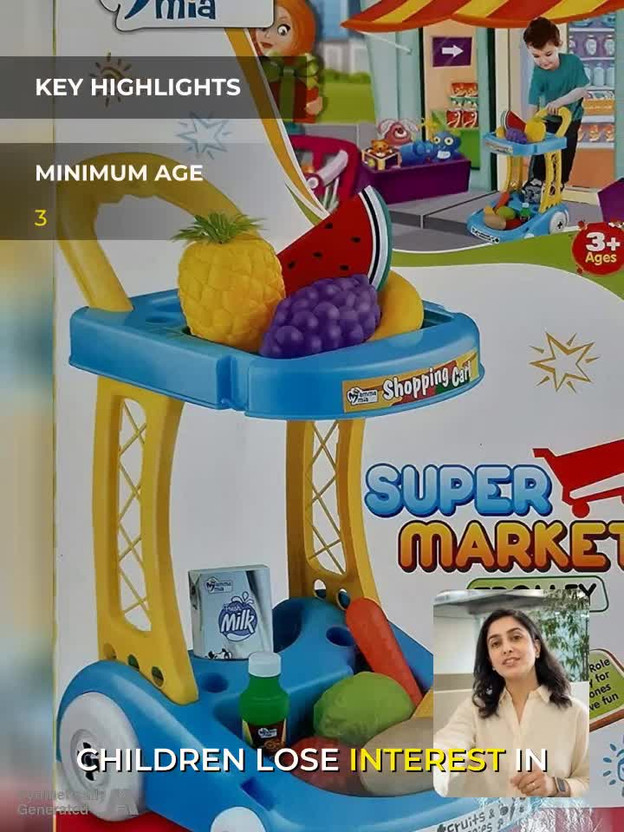 Mamma Mia Supermarket Trolley - Image 2