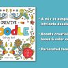 Creative Doodle Coloring Book :