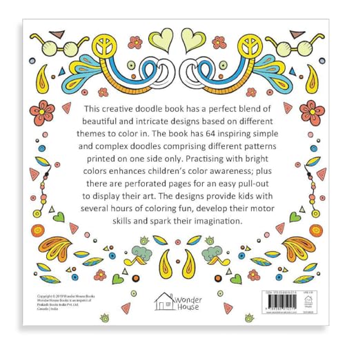 Creative Doodle Coloring Book :