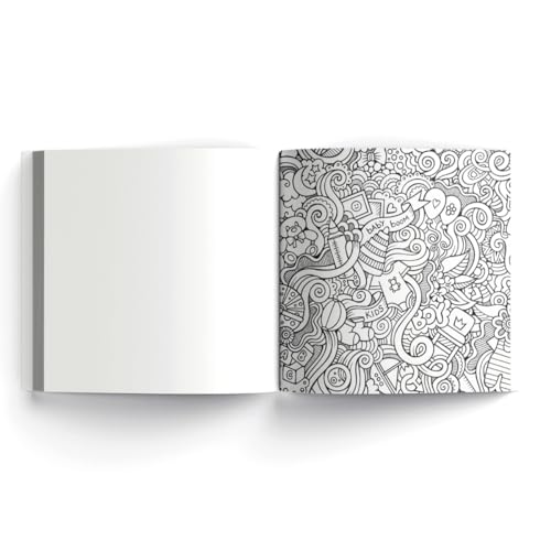 Creative Doodle Coloring Book :