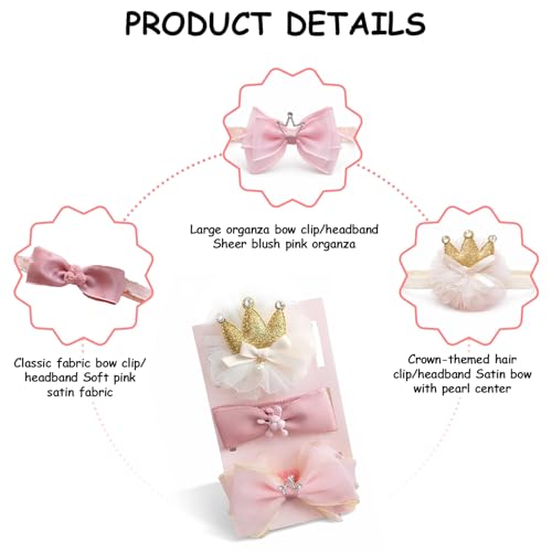 SYGA 3 Pcs Baby Girl