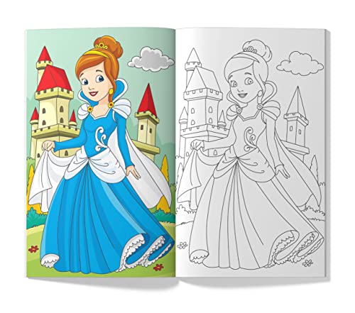 Princess Colouring Book: Jumbo Sized