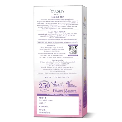 Yardley London Morning Dew Perfume