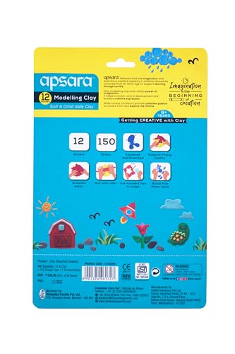 Apsara Non-Toxic Super Soft 12