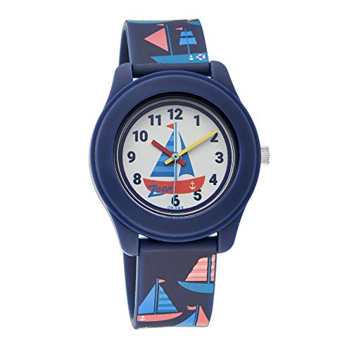Zoop Silicone Analog White Dial Unisex-Child Watch-26019Pp01 - Image 2