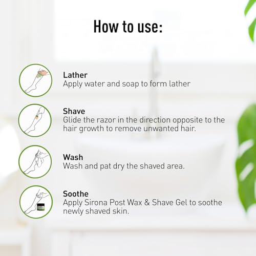 Sirona Reusable Hair Removal Razor
