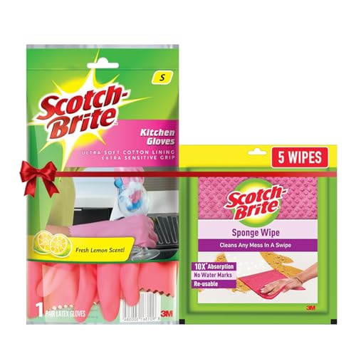 Scotch-Brite Combo Rubber Kitchen Gloves