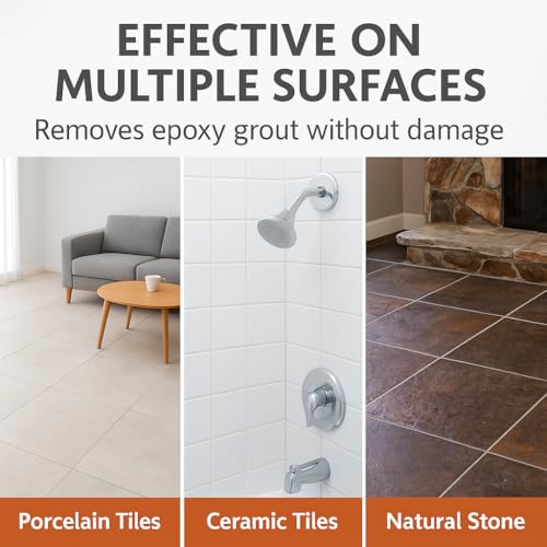 RUSTAINO Non-Acidic Epoxy Grout Remover