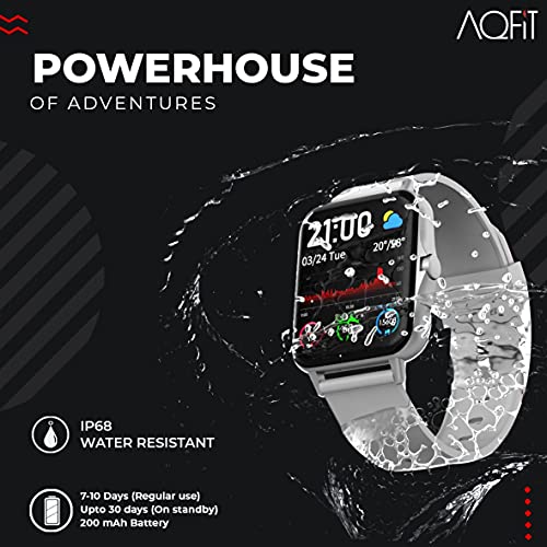 AQFIT W12 Smartwatch IP68 Water