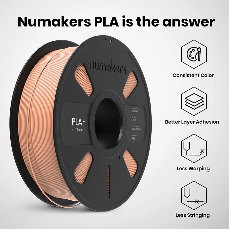 NUMAKERS PLA+ 3D Printer Filament