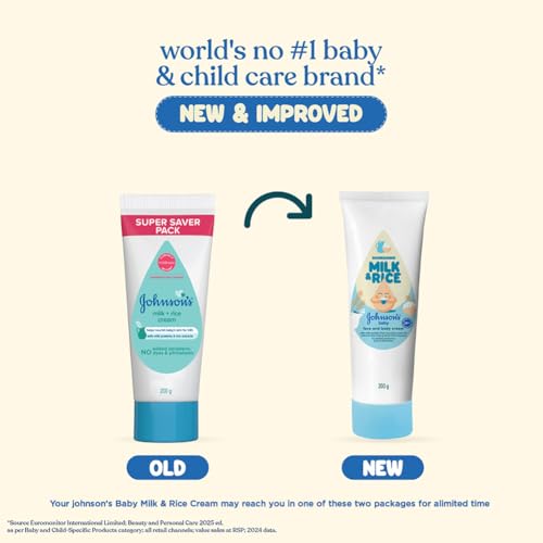 Johnson's Baby Milk and Rice
