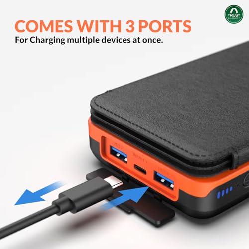 TrustBasket 20000mAh Solar Power Bank