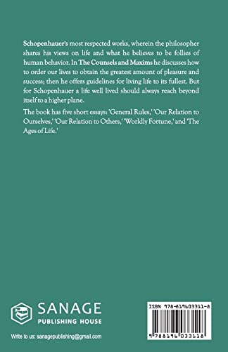 Counsels and Maxims - Image 2