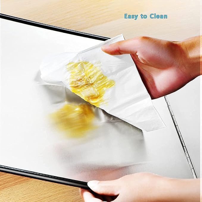 3-Sided Splatter Guard for Kitchen