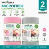 KRIOVELLEA Microfiber Cleaning Cloth Roll