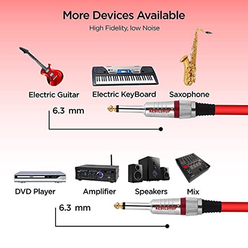 6.35mm Guitar Cable 1/4 Inch