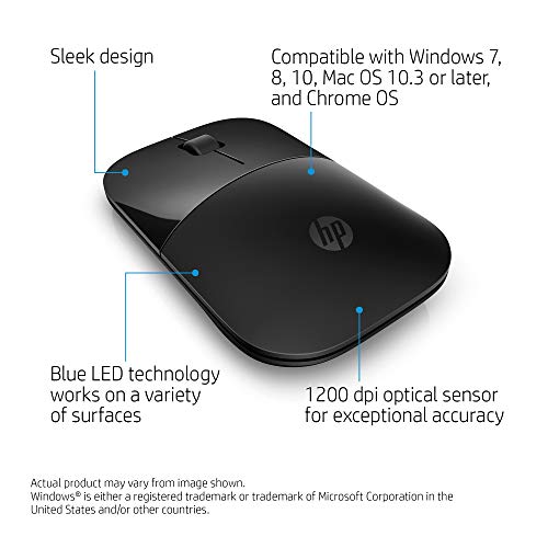HP Wireless Mouse Z3700, Black (V0L79AA#ABL) - Image 5