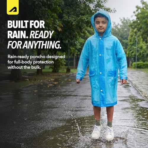 Boldfit Raincoat for Kids Smart