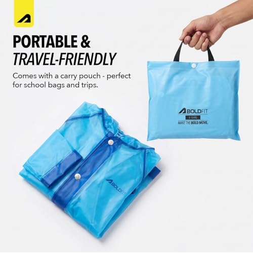 Boldfit Raincoat for Kids Smart