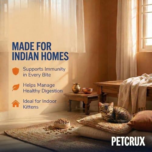 Petcrux Dry Kitten Cat Food