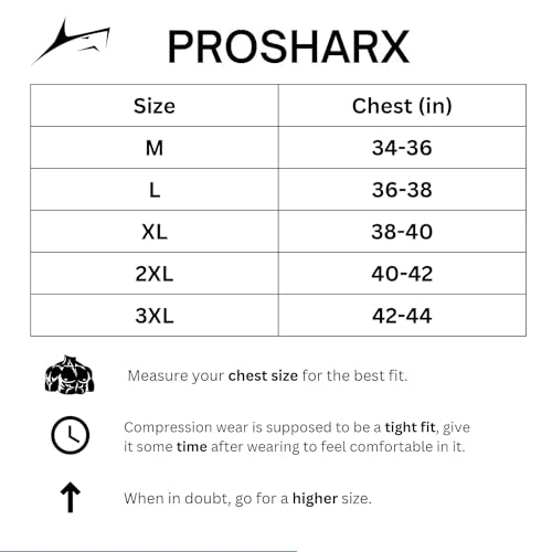 PROSHARX Half Sleeve Compression T-Shirt