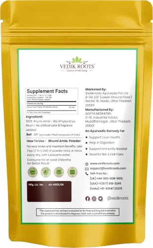 Bhumi Amla Powder 100G