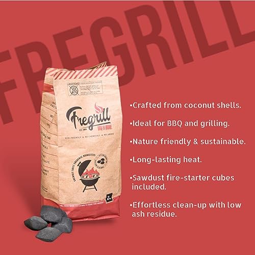 FREGRILL Premium Charcoal Briquettes Barbecue
