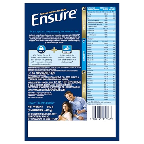 Ensure No 1 Nutritional Supplement