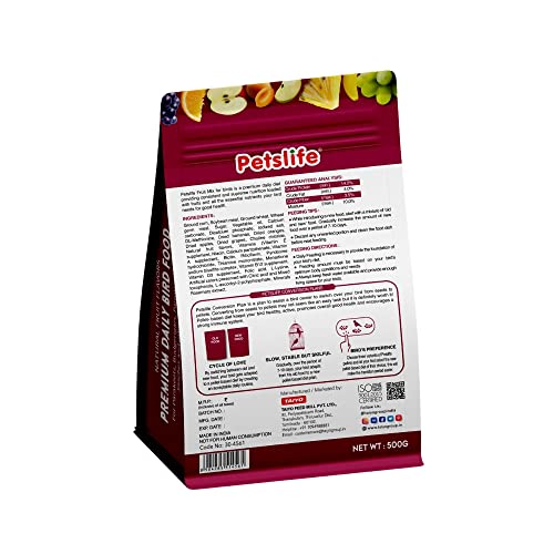 Petslife Fruit Mix Bird Food