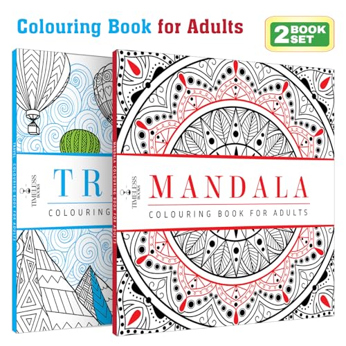 Pack of 2 Colouring Books
