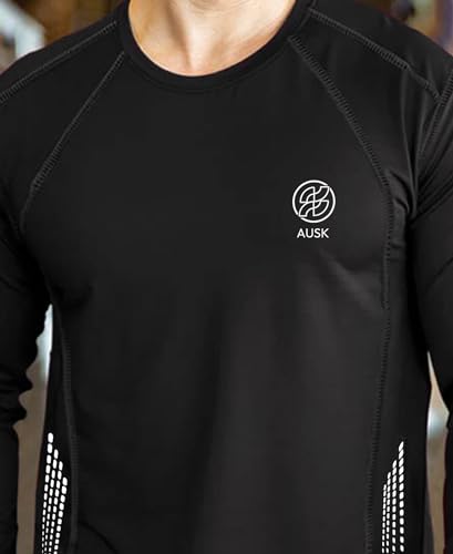 AUSK Men Polyester Tshirt