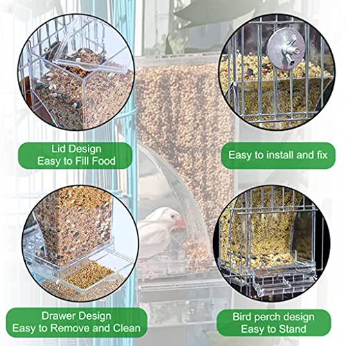 Qpets® Bird Feeder for Cage