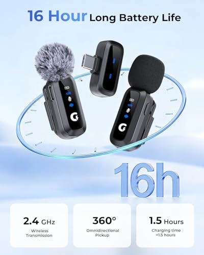 GRENARO Wireless Mic for YouTube