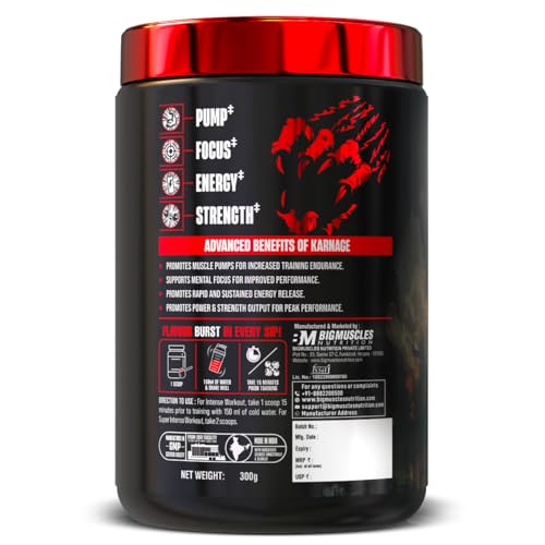 Bigmuscles Nutrition Karnage Pre-Workout