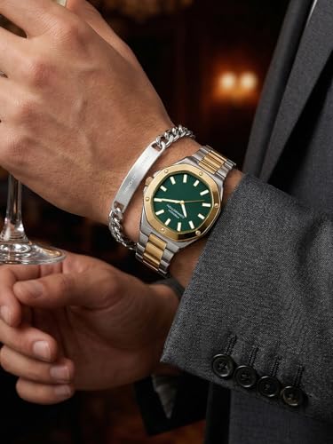 French Connection DUOLUXE Green Dial