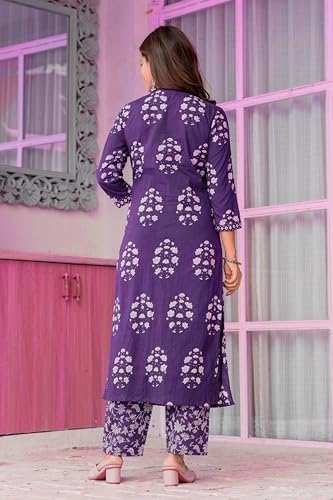 PARTHVI Women's Pure Cotton Printed