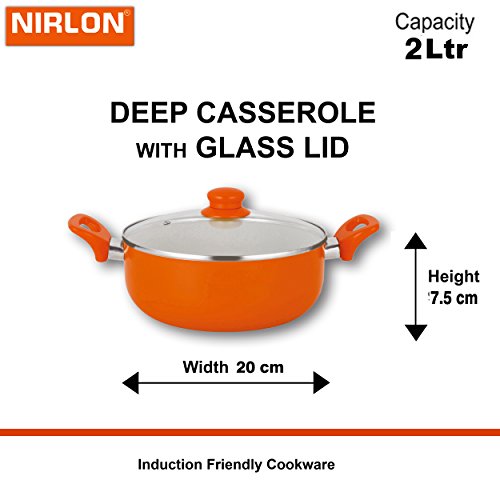 Non-Stick Ceramic Aluminium Cooking Item Set with Bakelite Handle - Image 4