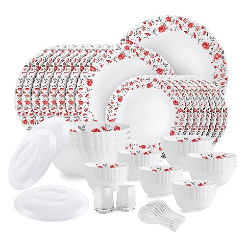 Cello Opalware Dazzle Series Red