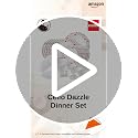 Cello Opalware Dazzle Series Red