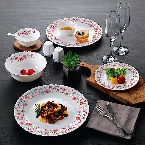 Cello Opalware Dazzle Series Red