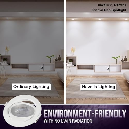 Havells INNOVA NEO LED SPOT Light 8W 6K Round, LED Ceiling Light - Image 6