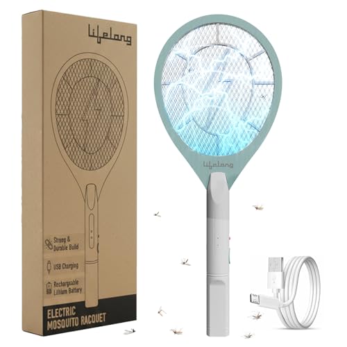 Lifelong Rechargeable Electric Mosquito Racket
