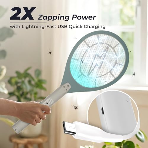 Lifelong Rechargeable Electric Mosquito Racket