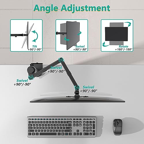 WALI Single Monitor Mount, Single
