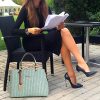 EXOTIC® Women's Striped Line Handbag