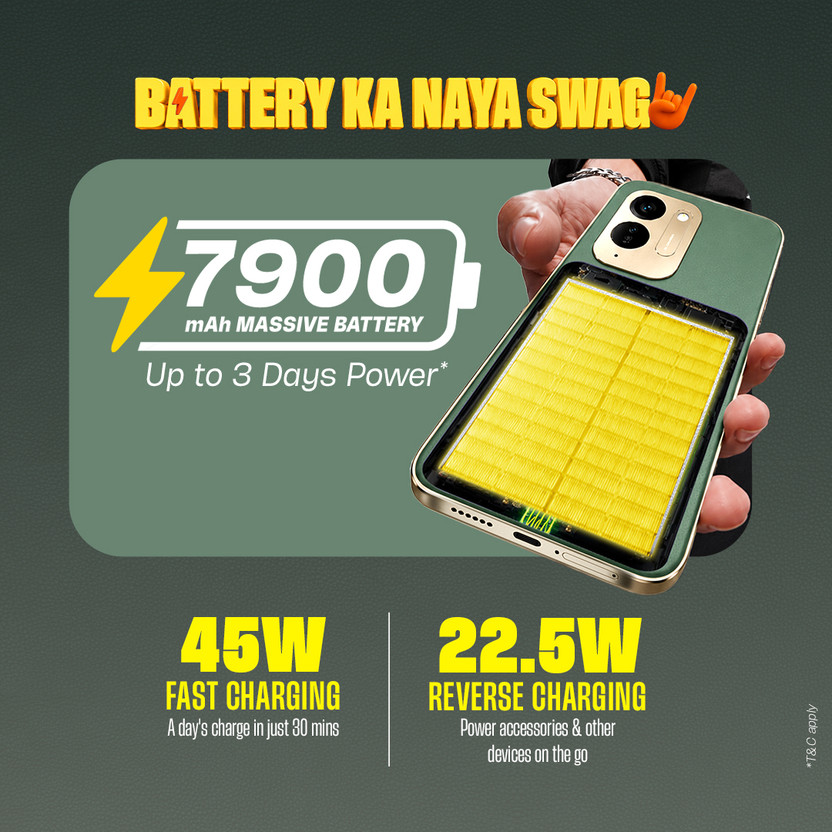 POCO M8x 5G (Leather Green, 128 GB) (4 GB RAM) - Image 5