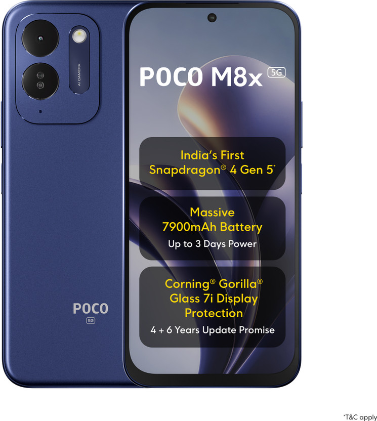 POCO M8x 5G (Leather Green, 128 GB) (4 GB RAM) - Image 7
