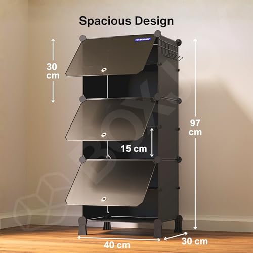 BOXJOY 6 Shelf Shoe Rack