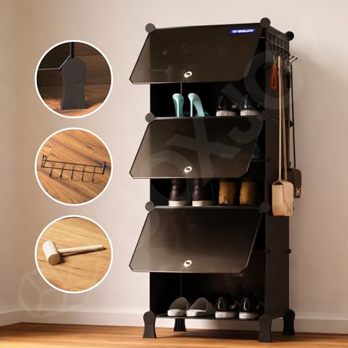BOXJOY 6 Shelf Shoe Rack